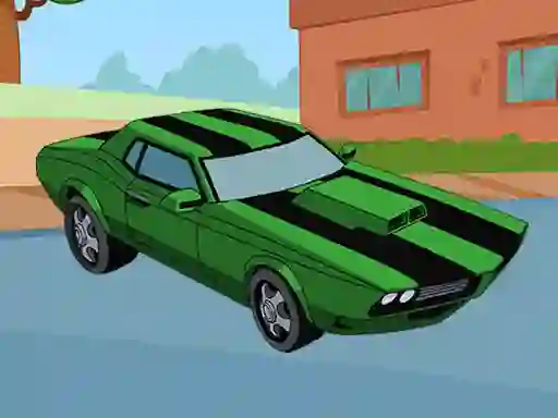 თამაში Ben 10 Car Jigsaw ონლაინ