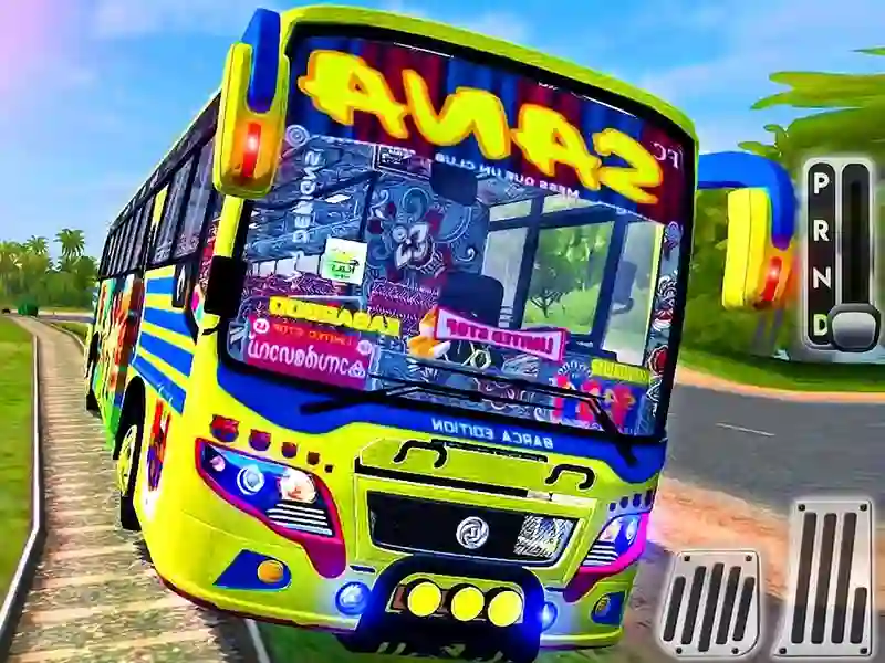 თამაში Indian Uphill Bus Simulator ონლაინ