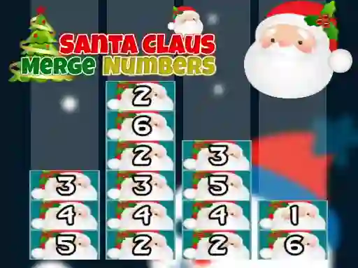 თამაში Santa Claus Merge Numbers ონლაინ