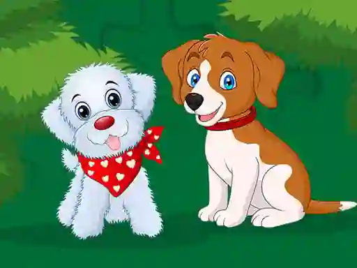თამაში Cute Puppies Jigsaw ონლაინ