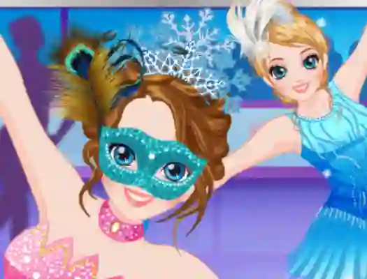თამაში Ice Skater Princess Dressup ონლაინ