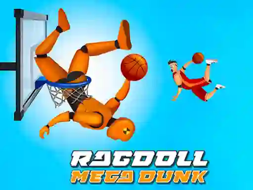თამაში Ragdoll Mega Dunk ონლაინ