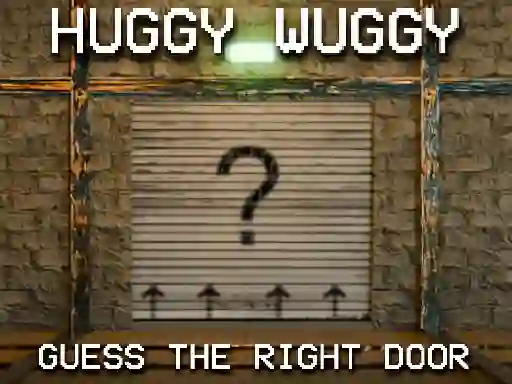 თამაში Huggy Wuggy Guess the right door ონლაინ