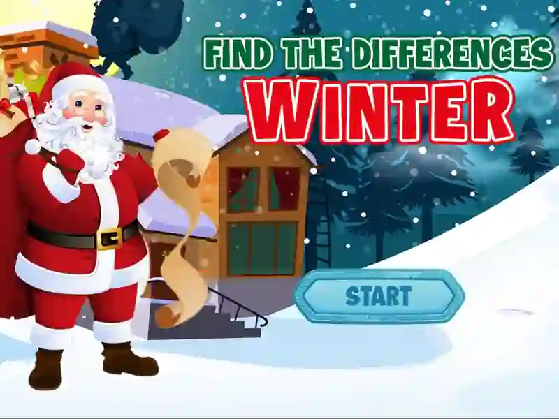 თამაში Find The Differences Winter ონლაინ
