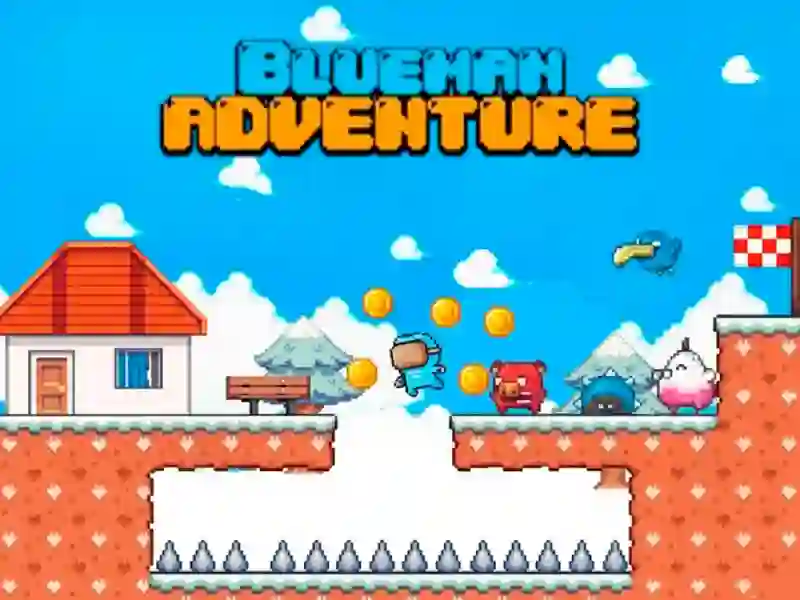 თამაში Blueman Adventure ონლაინ