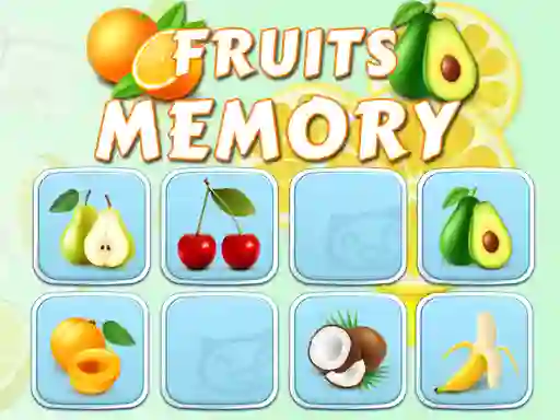 თამაში Fruits Memory ონლაინ