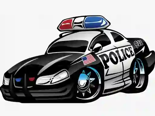თამაში Police Cars Memory ონლაინ