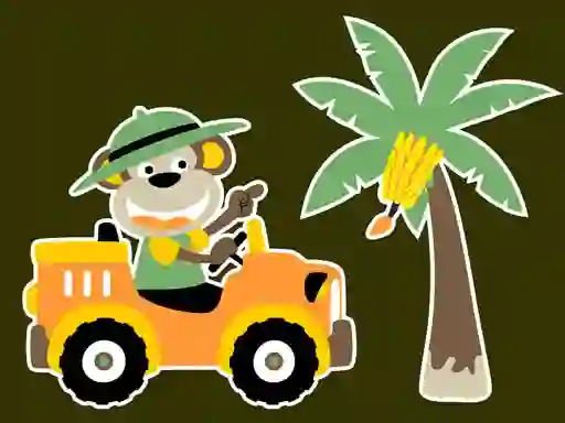 თამაში Cute Cars For Kids Coloring ონლაინ