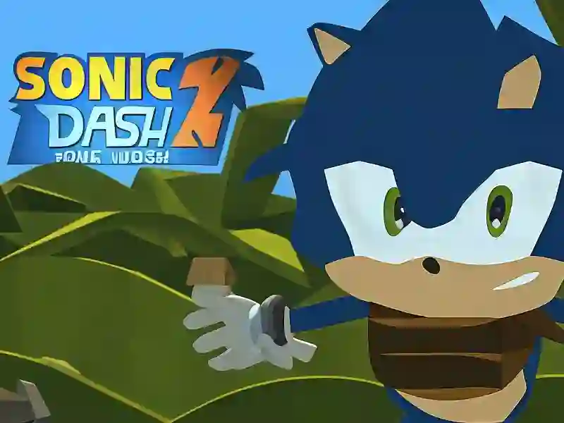 თამაში Kogama: Sonic Dash 2 ონლაინ