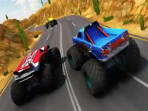 თამაში Xtreme Monster Truck & Offroad Fun ონლაინ