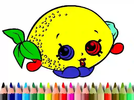 თამაში Back To School: Fruits Coloring Book ონლაინ