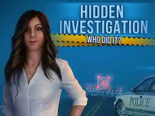 თამაში Hidden Investigation: Who Did It ონლაინ