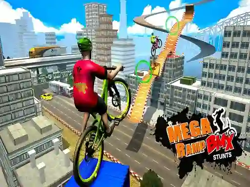 თამაში Bmx Rider Impossible Stunt Racing : Bicycle Stunt ონლაინ