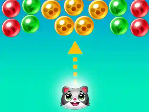 თამაში Save the cats Bubble shooter ონლაინ