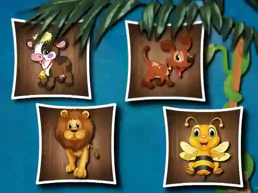 თამაში Cute Animal Shapes ონლაინ