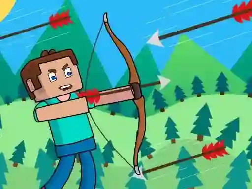 თამაში Noob Archer Monster Attack ონლაინ