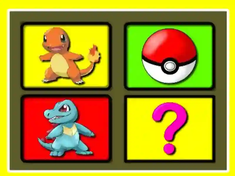 თამაში Pokemon Memory Time ონლაინ