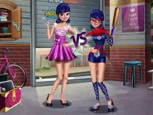 თამაში Princess vs Superhero ონლაინ