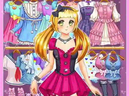 თამაში Anime Kawaii Dress Up ონლაინ