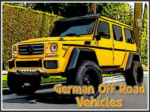 თამაში German Off Road Vehicles ონლაინ