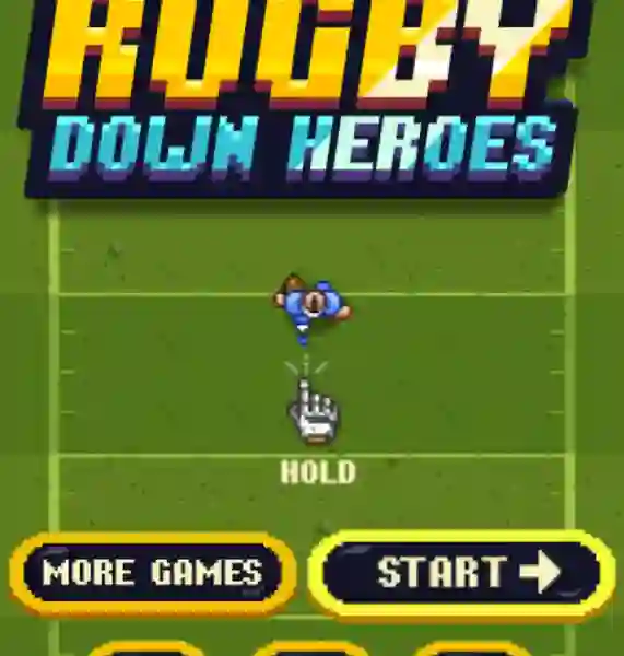 თამაში Rugby Down Heroes ონლაინ