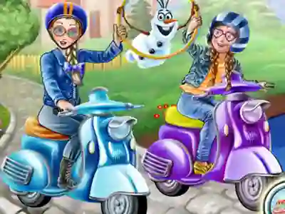 თამაში Princess Scooter Ride ონლაინ