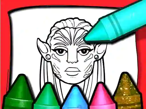 თამაში Avatar Coloring Book ონლაინ