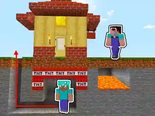 თამაში Noob vs Pro Challenge ონლაინ