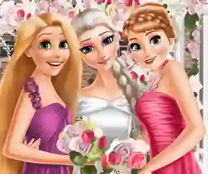 თამაში Eliza and princesses wedding ონლაინ