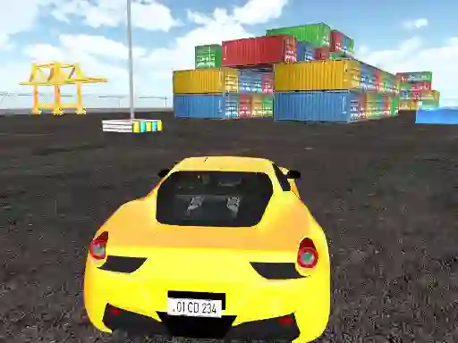 თამაში Dockyard Car Parking ონლაინ