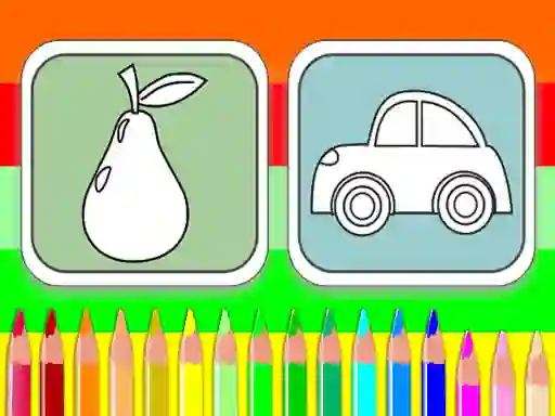 თამაში Fun Coloring Book ონლაინ