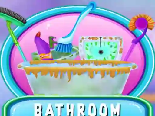თამაში Bathroom Clean Up ონლაინ
