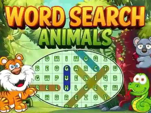 თამაში Word Search Animals ონლაინ