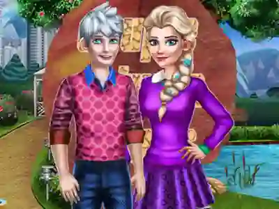 თამაში Couple Autumn Trends ონლაინ
