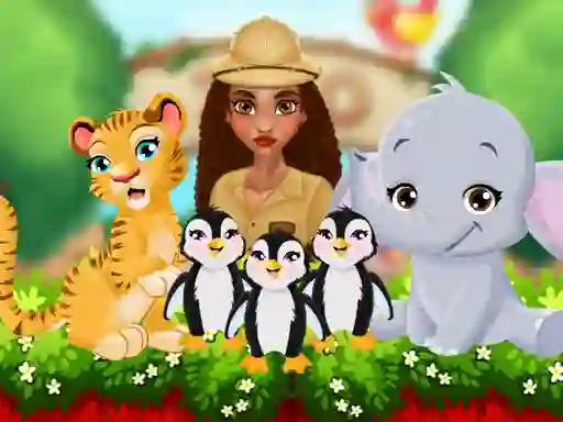 თამაში Moana Cute Zoo ონლაინ