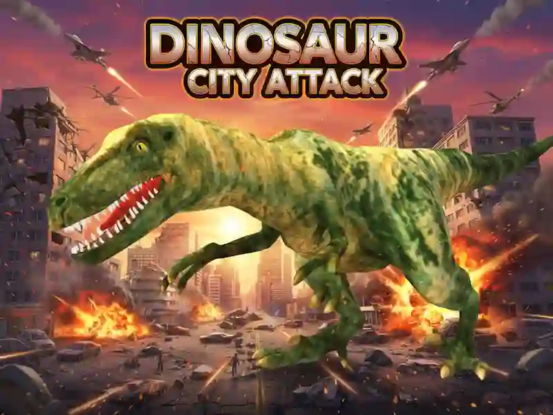 თამაში Dinosaur City Attack ონლაინ