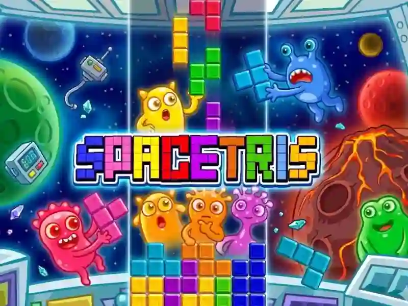 თამაში SpaceTris ონლაინ