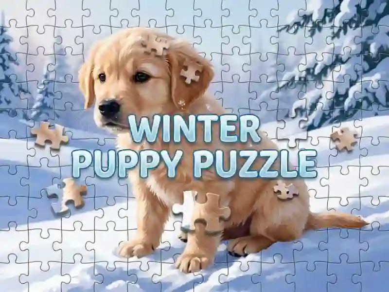 თამაში Winter Pets Puzzle ონლაინ