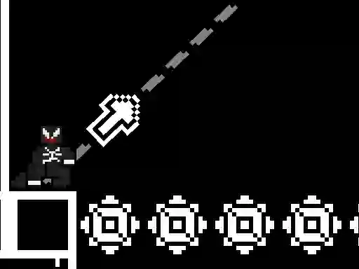 თამაში 8bit Black Ropeman ონლაინ