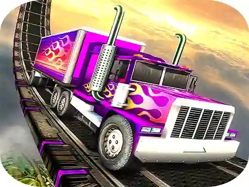 თამაში Impossible Truck Tracks Drive ონლაინ