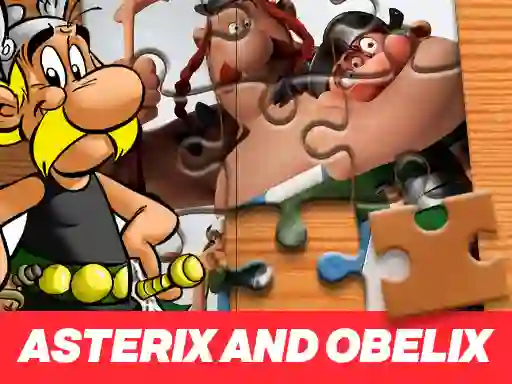 თამაში Asterix and Obelix Jigsaw Puzzle ონლაინ