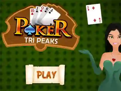 თამაში Poker Tri Peaks ონლაინ