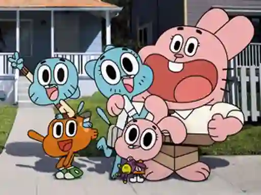 თამაში Gumball: Hidden Stars ონლაინ