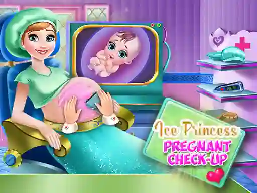 თამაში Ice Princess Pregnant Check Up ონლაინ