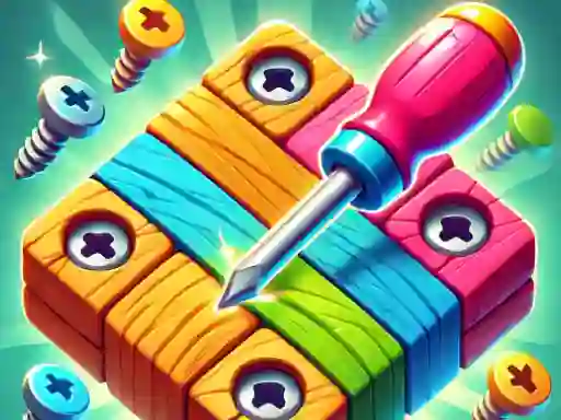თამაში Unscrew Wood Puzzle ონლაინ