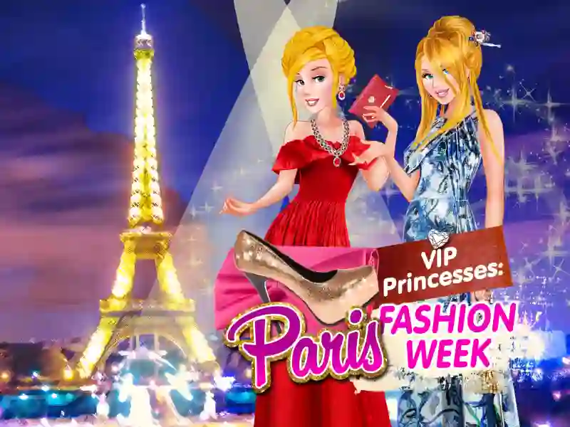 თამაში VIP Princesses: Paris Fashion Week ონლაინ