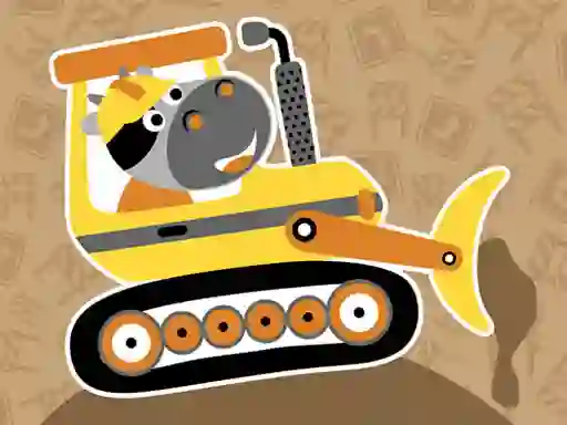თამაში Construction Trucks Hidden ონლაინ