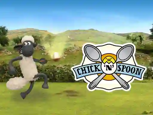 თამაში Shaun The Sheep: Chick N Spoon ონლაინ