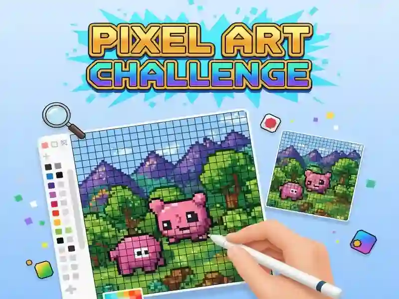თამაში Repeat Pixel Art ონლაინ