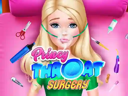 თამაში Princy Throat Surgery ონლაინ